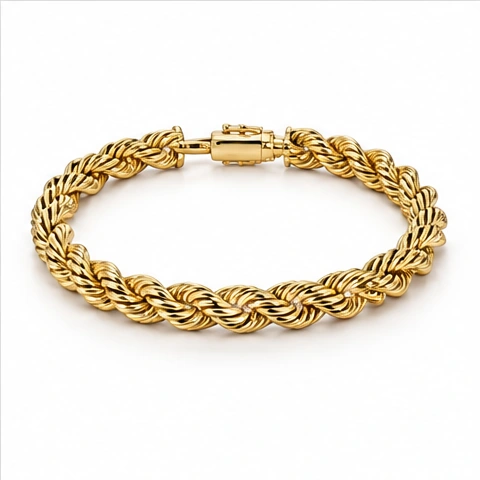 Rope Bracelet — 18ct yellow gold