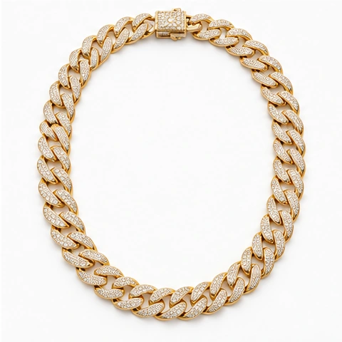 Diamond Cuban Chain — Diamond set