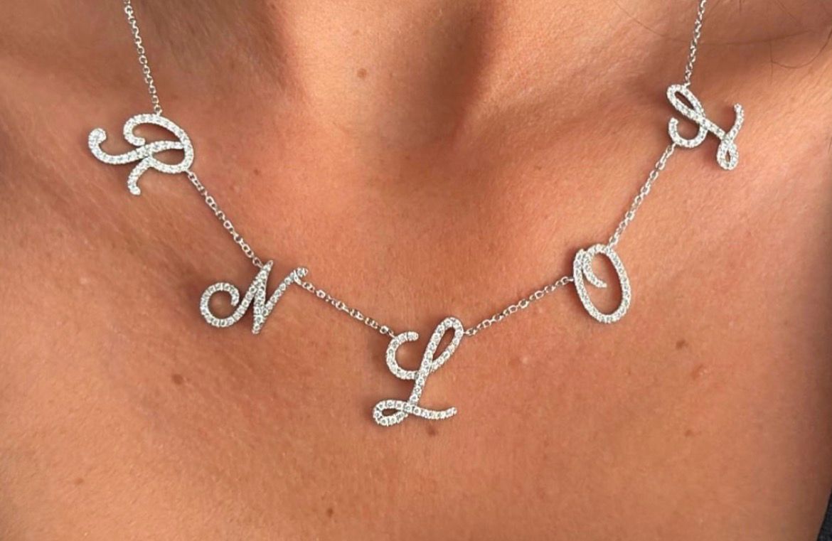 Multi-Initial Necklace